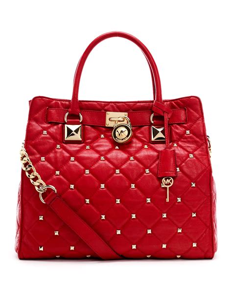 michael kors handbags red|Michael Kors close out totes.